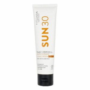 Sonnenschutzcreme für das Gesicht Plant Stem Cell Mádara Spf 30 (100 ml) (100 ml) (Unisex)