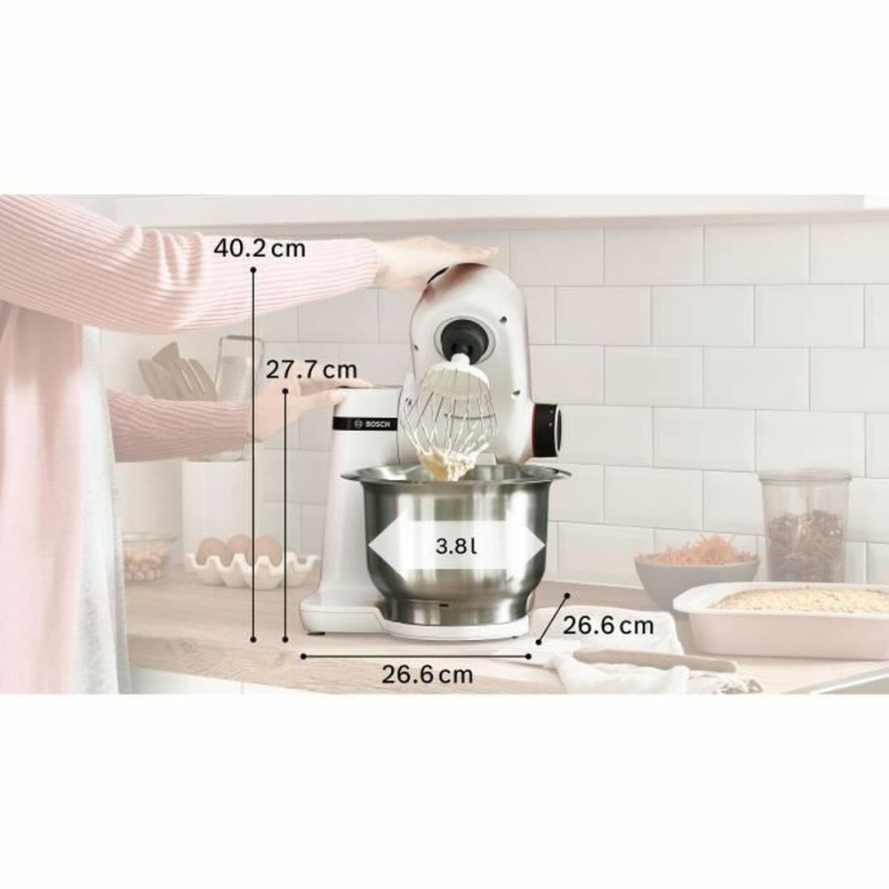 Küchenmaschine BOSCH MUMS2EW00E Serie 2 Grau 700 W 3,8 L