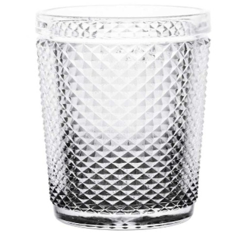 Verre Vivalto P00409B/BHA6-A Transparent Anthracite verre Diamant 300 ml (6 Unités)