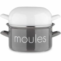 Casserole Baumalu Enamelled Steel Grey Ø 22 cm