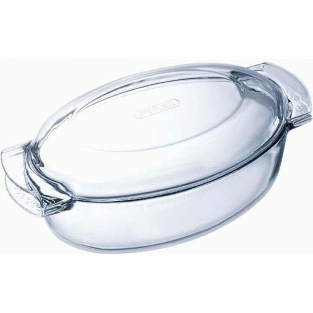 Ofenschüssel Pyrex 1040712 Weiß Durchsichtig Verre trempé 6 L 4,5 g 4,5 L