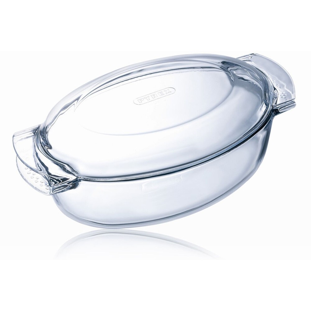 Ofenschüssel Pyrex 1040712 Weiß Durchsichtig Verre trempé 6 L 4,5 g 4,5 L
