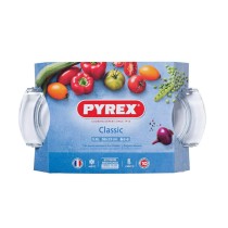 Ofenschüssel Pyrex 1040712 Weiß Durchsichtig Verre trempé 6 L 4,5 g 4,5 L