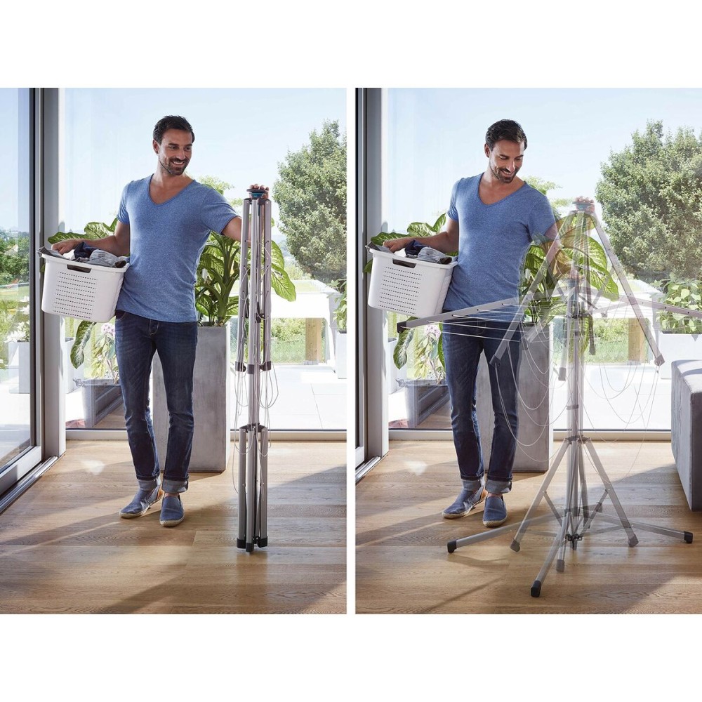 Clothes Line Leifheit LinoPop-Up 82500 Metal 4 Kg