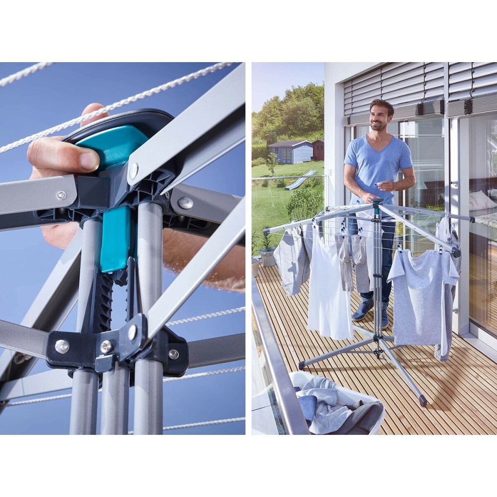 Clothes Line Leifheit LinoPop-Up 82500 Metal 4 Kg