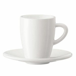Satz von 2 Kaffeetassen Jura 85 ml Weiß (2 Stück)