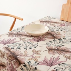 Tablecloth Belum 0120-314 Beige 100 x 80 cm Flowers