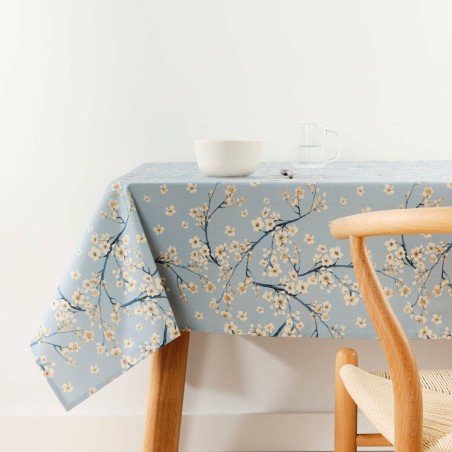 Tablecloth Belum 0120-327 Blue 100 x 155 cm Flowers