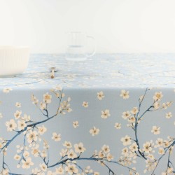 Nappe Belum 0120-327 Bleu 100 x 155 cm Fleurs