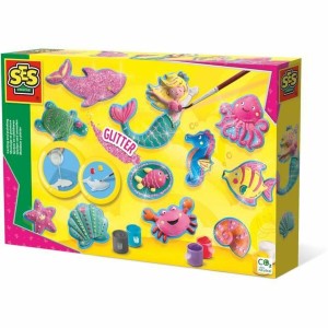 Pâte à modeler SES Creative Ensemble de moulage Océan