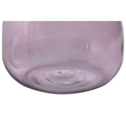 Vase Home ESPRIT Pink Lilac Crystal 16 x 16 x 19 cm (2 Units)