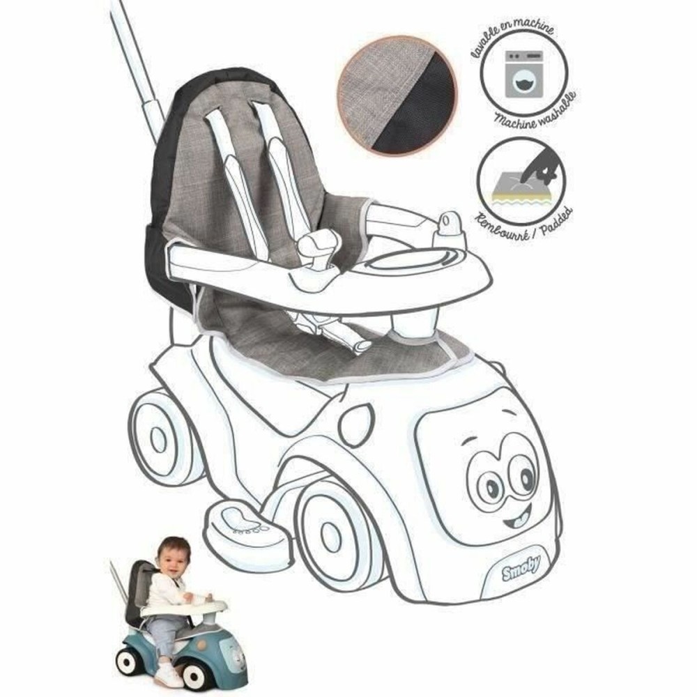Tricycle Smoby Gris