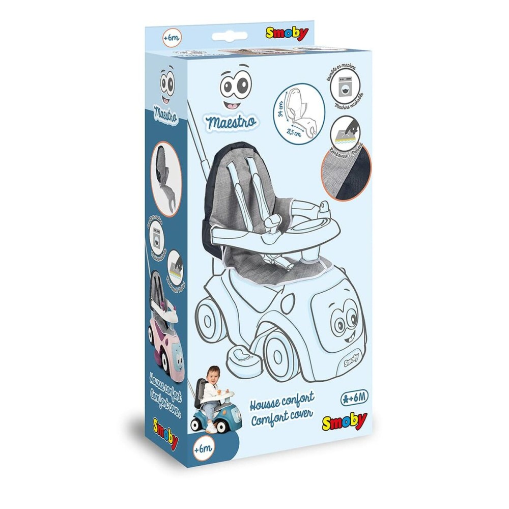 Tricycle Smoby Gris
