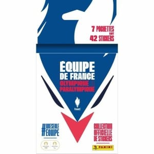 Aufkleber Panini Olympique France 7 Stücke