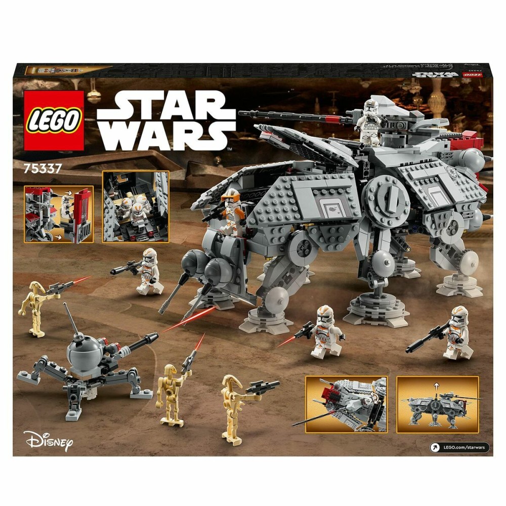 Playset Lego Star Wars 75337 AT-TE Walker 1082 Pieces 