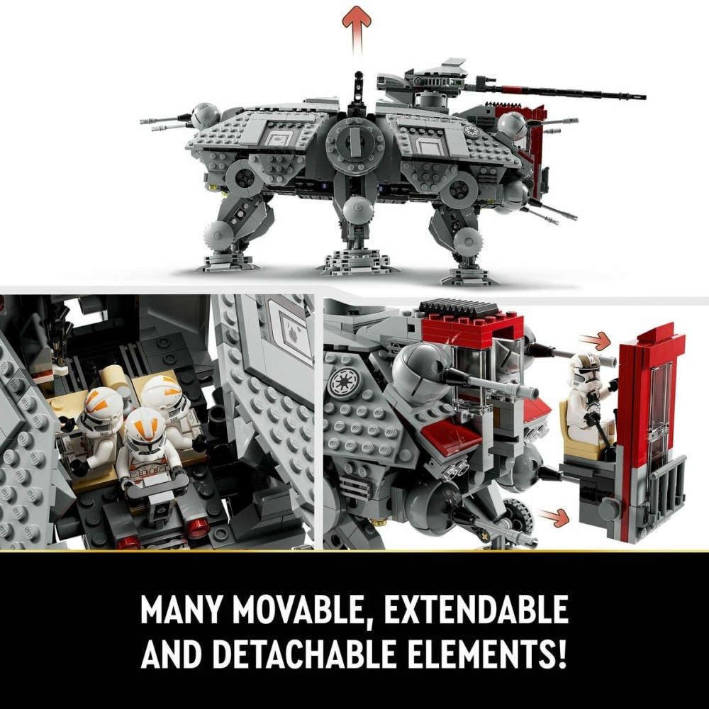 Playset Lego Star Wars 75337 AT-TE Walker 1082 Pieces 