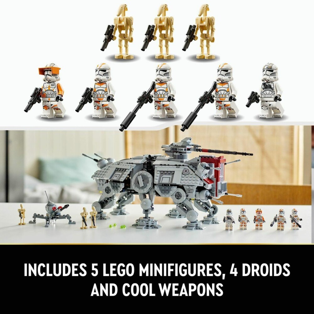 Playset Lego Star Wars 75337 AT-TE Walker 1082 Pieces 