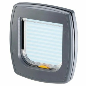 Cat Flap Ferplast Grey Plastic