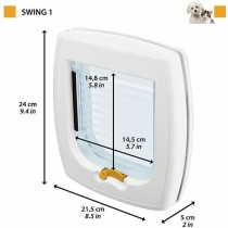 Cat Flap Ferplast Grey Plastic