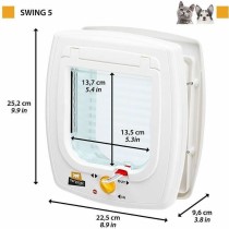 Cat Flap Ferplast Grey Plastic