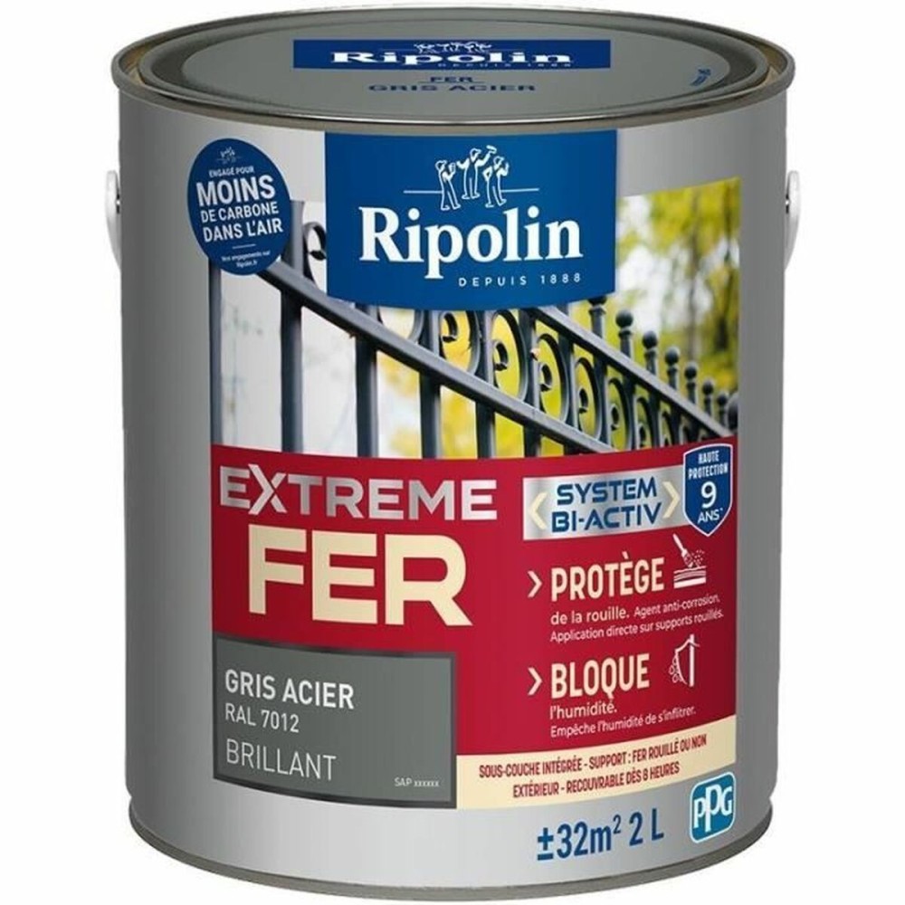 Enamel Ripolin Grey Shiny