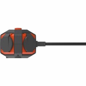 4-socket plugboard with power switch QUARX (3 m)