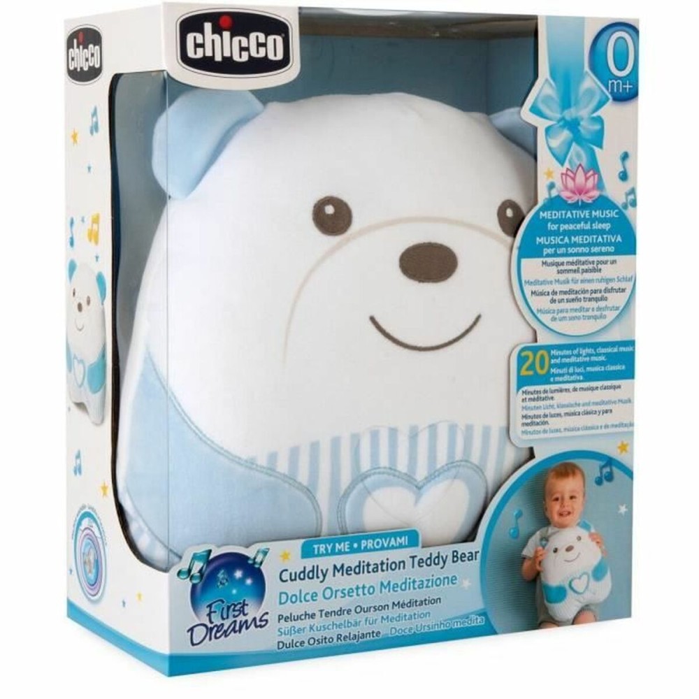 Fluffy toy Chicco Blue