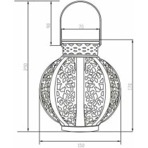 Solar lamp Galix Beige
