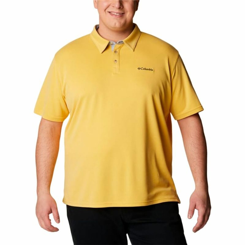 Polo à manches courtes homme Columbia Nelson Point™ Jaune