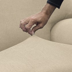 Sofa Cover Sofakover Pocket Duo Romeo Beige 2 Units (Refurbished B)