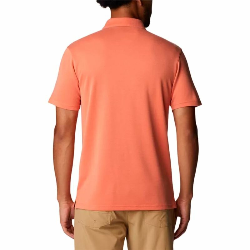 Men’s Short Sleeve Polo Shirt Columbia Nelson Point™ Coral