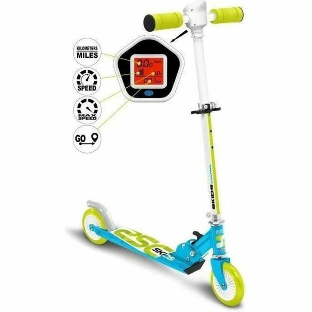 Trottinette Bleu