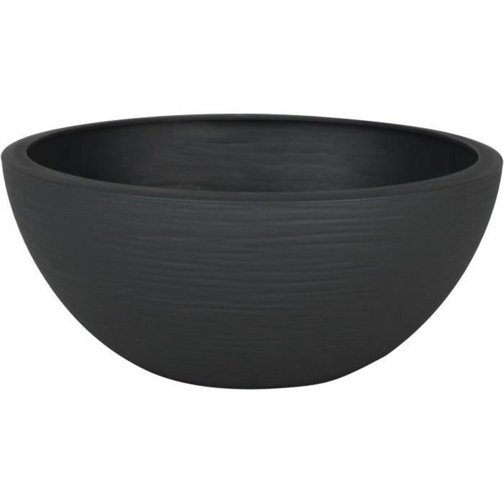 Blumentopf EDA Schwarz Anthrazit Ø 25 cm