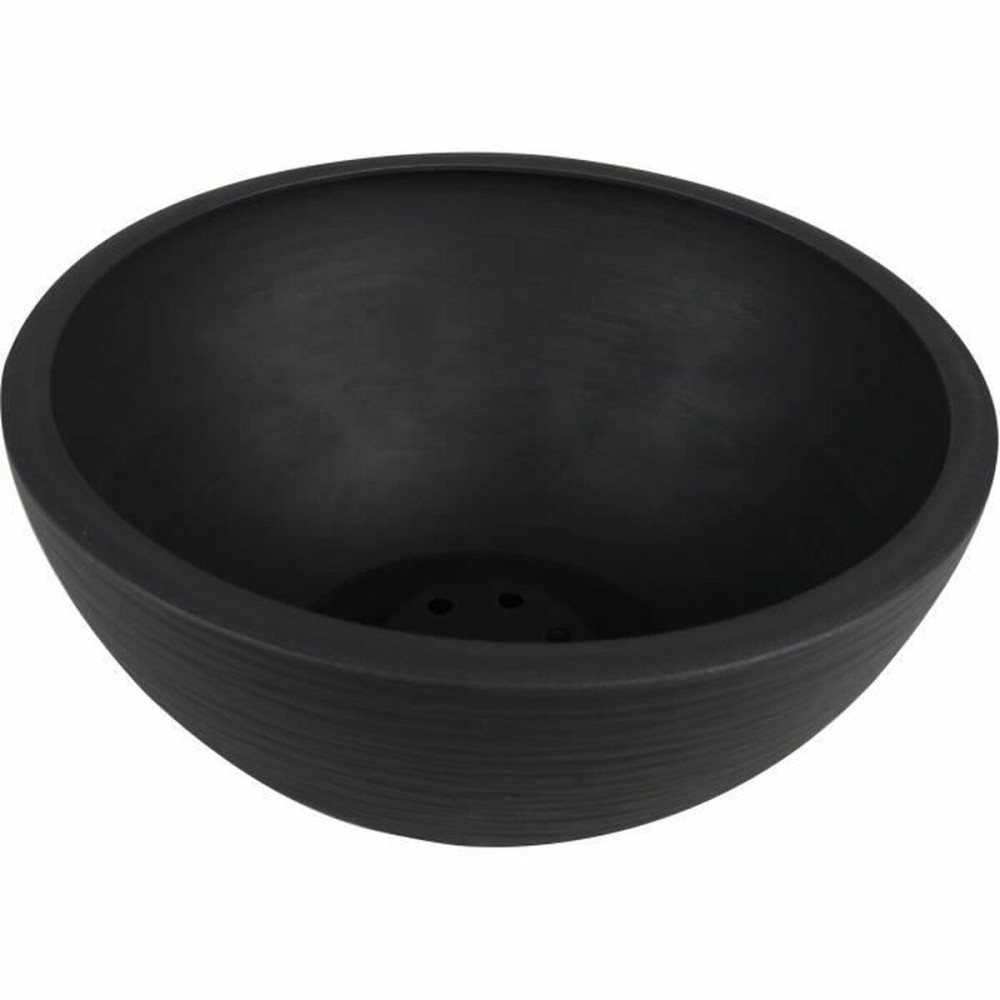 Blumentopf EDA Schwarz Anthrazit Ø 25 cm