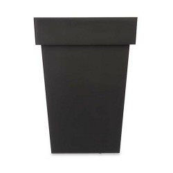 Pot auto-arrosant Anthracite Plastique (37 x 51 x 37 cm) (6 Unités)