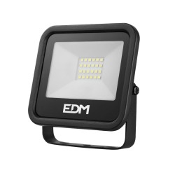 LED-Strahler EDM 70401 Black Series Schwarz F 20 W 12,4 x 10,6 x 2,8 cm (6400 K)