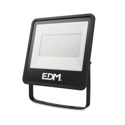 LED-Strahler EDM Black Series 100 W 6400 K 24,6 x 22,8 x 2,9 cm