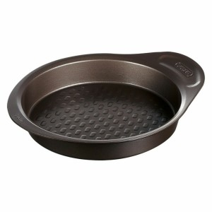 Backform Pyrex Braun Schwarz Metall