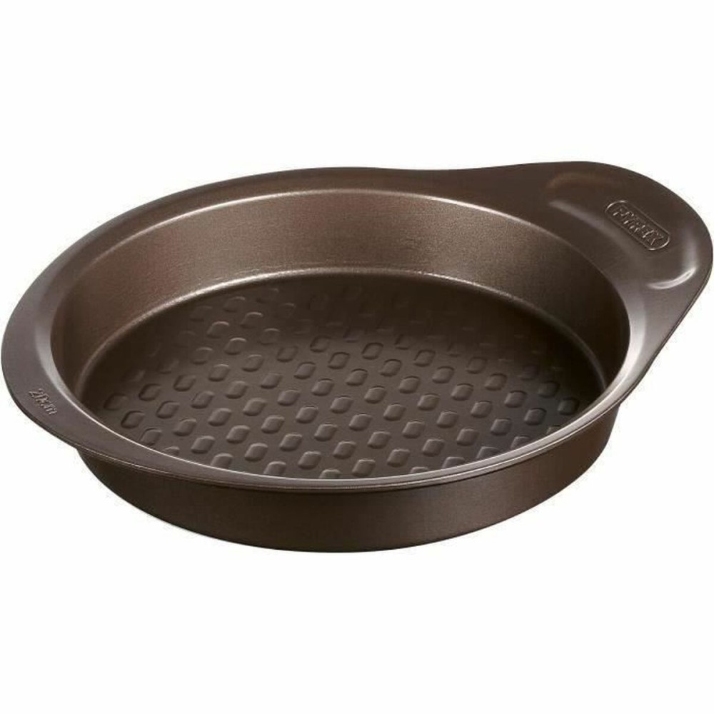Backform Pyrex Braun Schwarz Metall