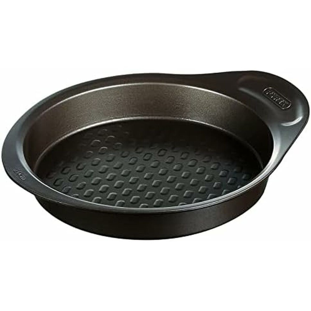 Backform Pyrex Braun Schwarz Metall