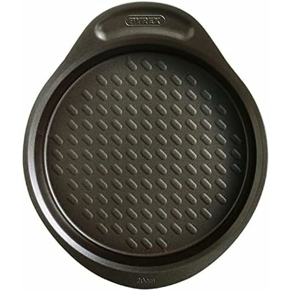 Backform Pyrex Braun Schwarz Metall