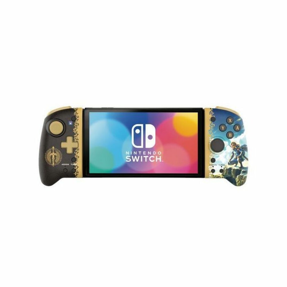 Drahtloser Gaming Controller HORI Split Pad Pro Zelda Tears Of The Kingdom Gold Nintendo Switch
