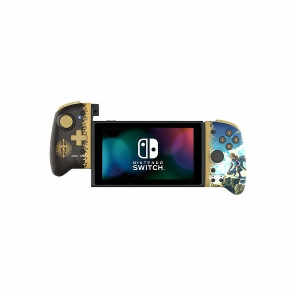 Drahtloser Gaming Controller HORI Split Pad Pro Zelda Tears Of The Kingdom Gold Nintendo Switch