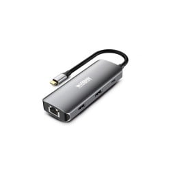 Hub USB-C Urban Factory MHC55UF Gris