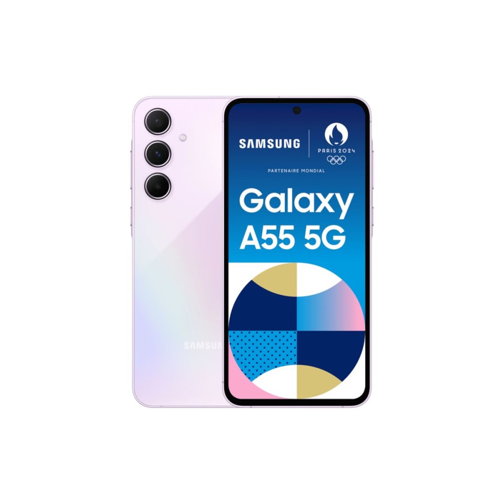 Smartphone Samsung 8 GB RAM 128 GB Black Lilac