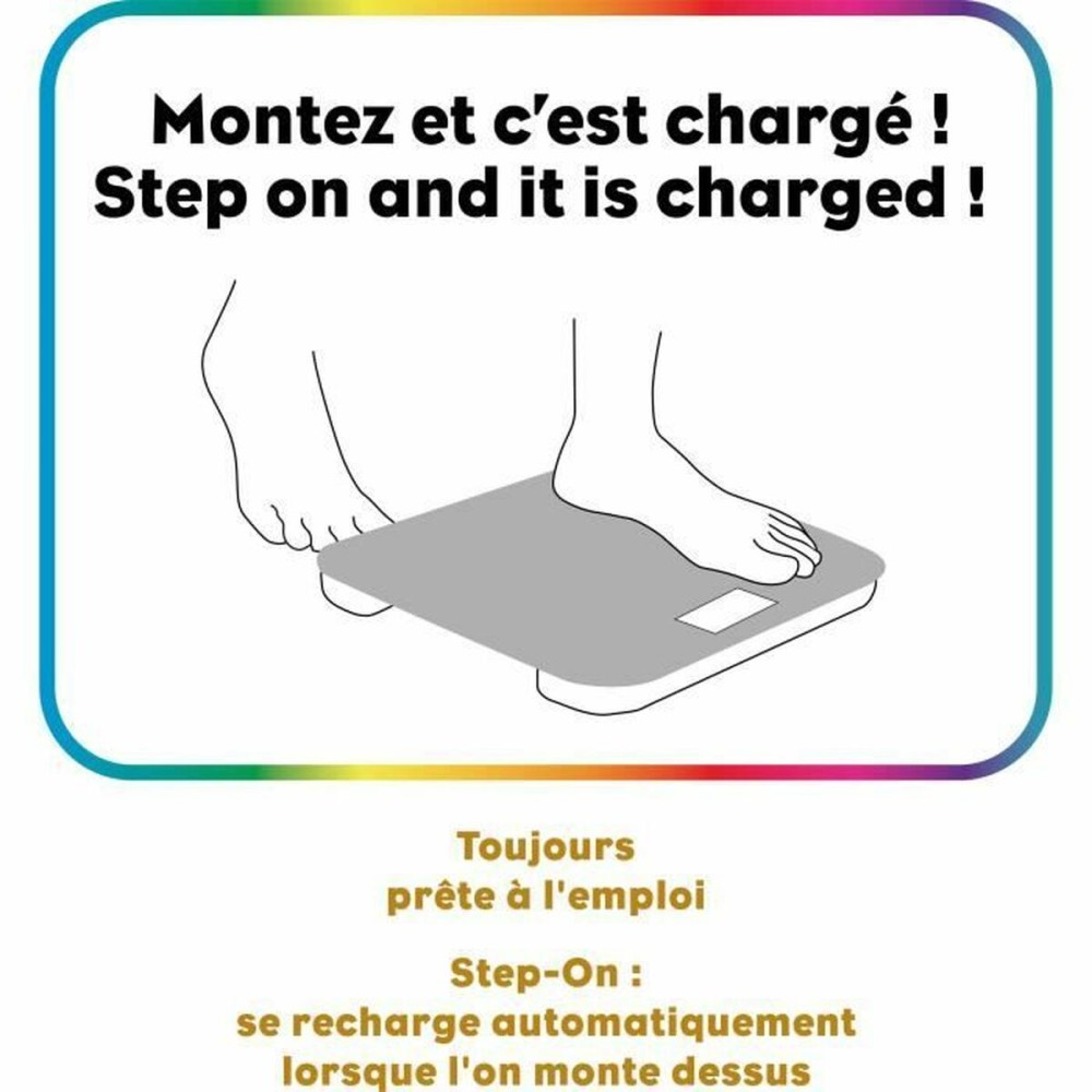 Balance Numérique de Salle de Bain Little Balance Kinetic Auto Bleu