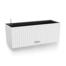 Plant pot Lechuza White Black polypropylene