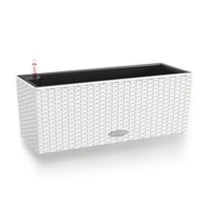 Plant pot Lechuza White Black polypropylene