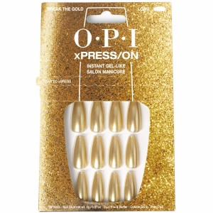 False nails Opi Break the Gold 30 Pieces