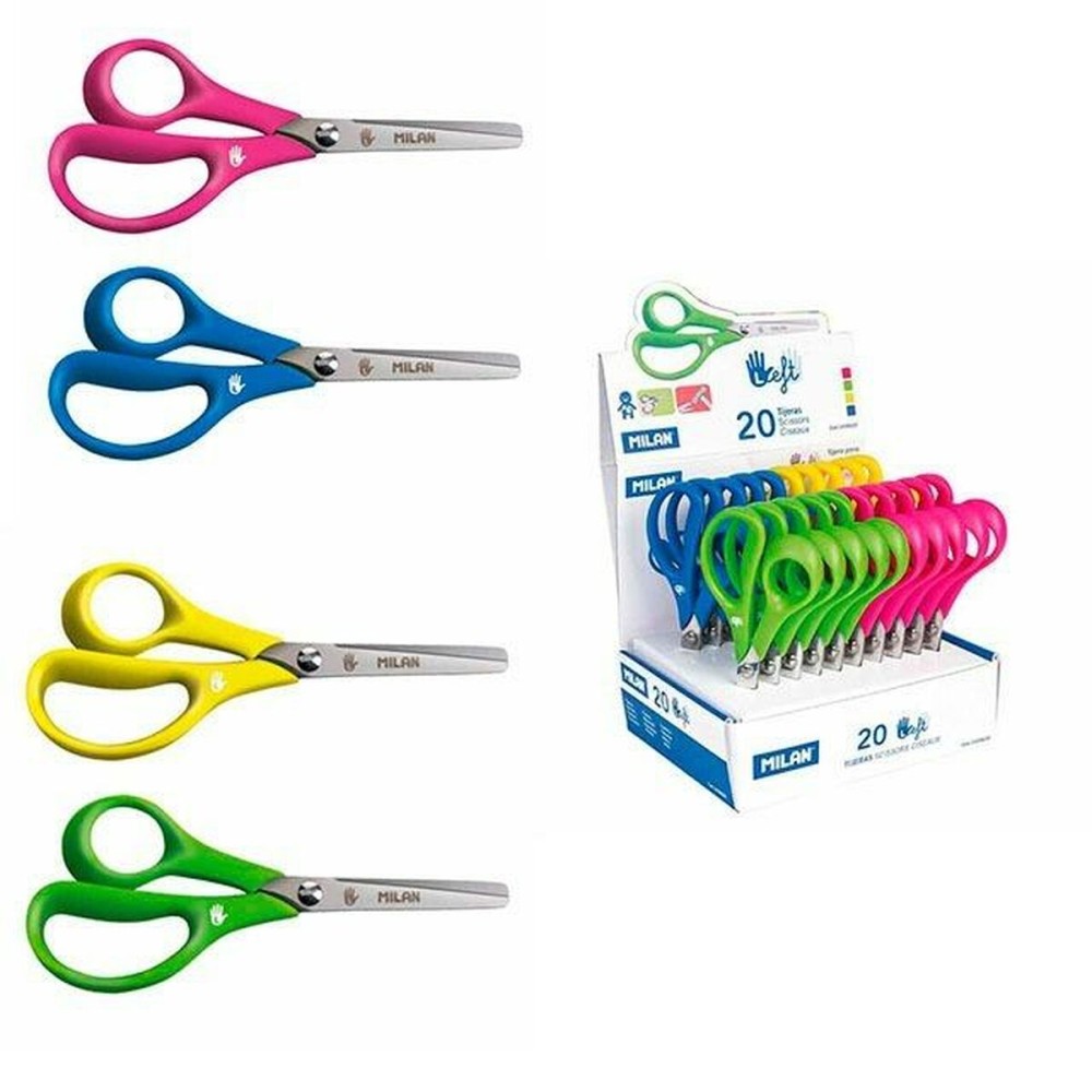 Ciseaux Milan Acier inoxydable 14 cm (20 Unités)